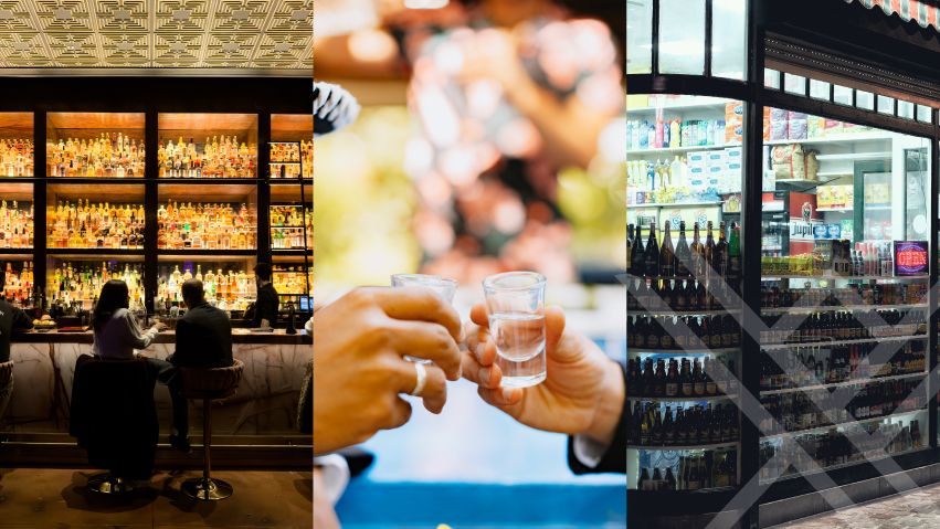 Predictive depletion tracking and on-trade account profiling for launching a tequila brand